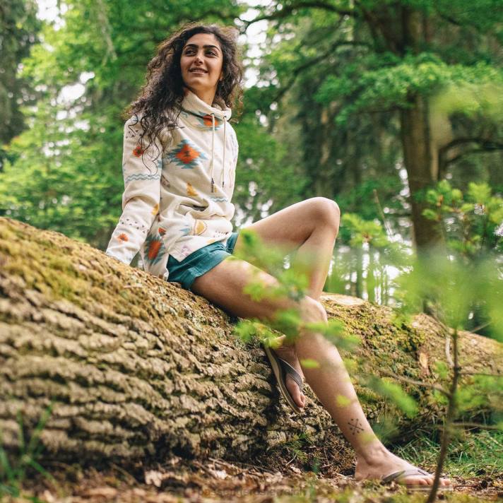 Passenger Frauen Lima Flip-Flop Taupe 0BP21100 wofootwear Taupe