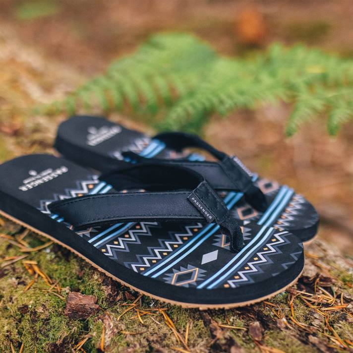 Passenger Frauen Lima Flip-Flop schwarz 0BP21098 wofootwear Schwarz