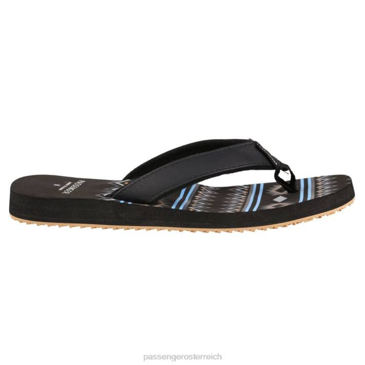 Passenger Frauen Lima Flip-Flop schwarz 0BP21098 wofootwear Schwarz