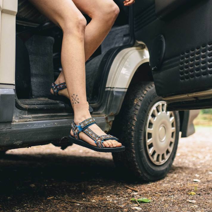 Passenger Frauen Venezia-Sandale, mehrfarbig 0BP21094 wofootwear multi