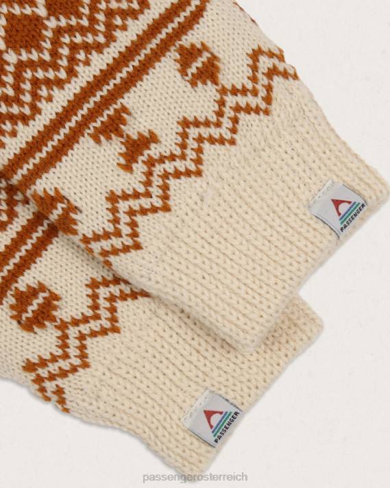 Passenger Frauen Flurry fingerlose Fäustlinge mit recyceltem Fleece gefüttert, glasierter Ingwer 0BP21126 WoZubehör glasiert