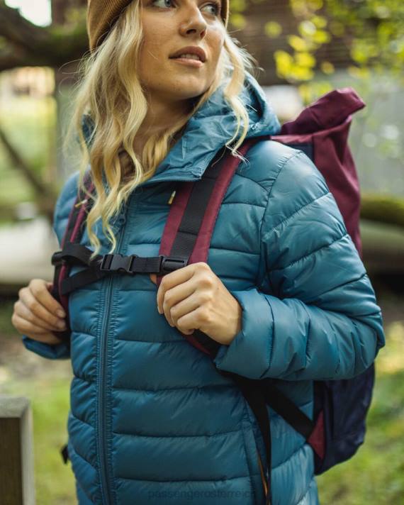 Passenger Frauen Backwoods recyceltes Rolltop 32l Marine/Burgund 0BP21113 WoZubehör Marine