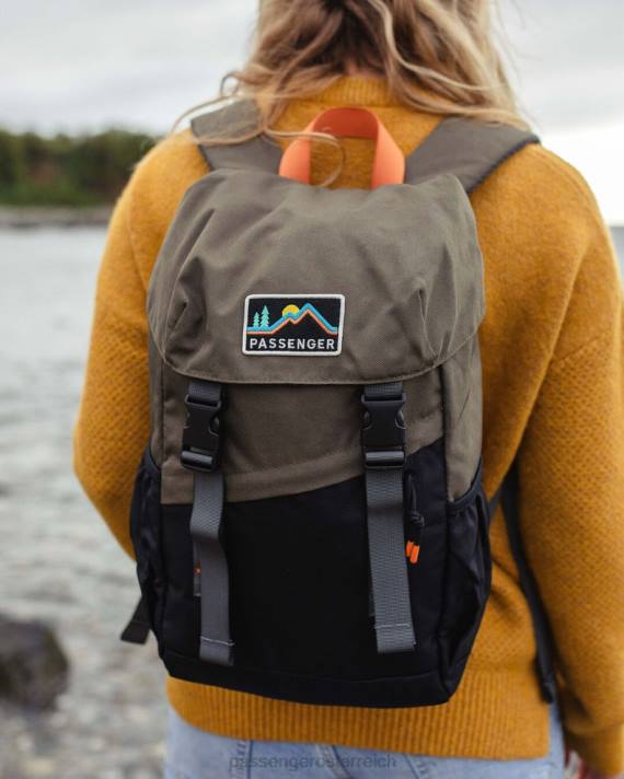 Passenger Frauen Boondocker 18l recycelter Rucksack schwarz/khaki 0BP21130 WoZubehör khaki