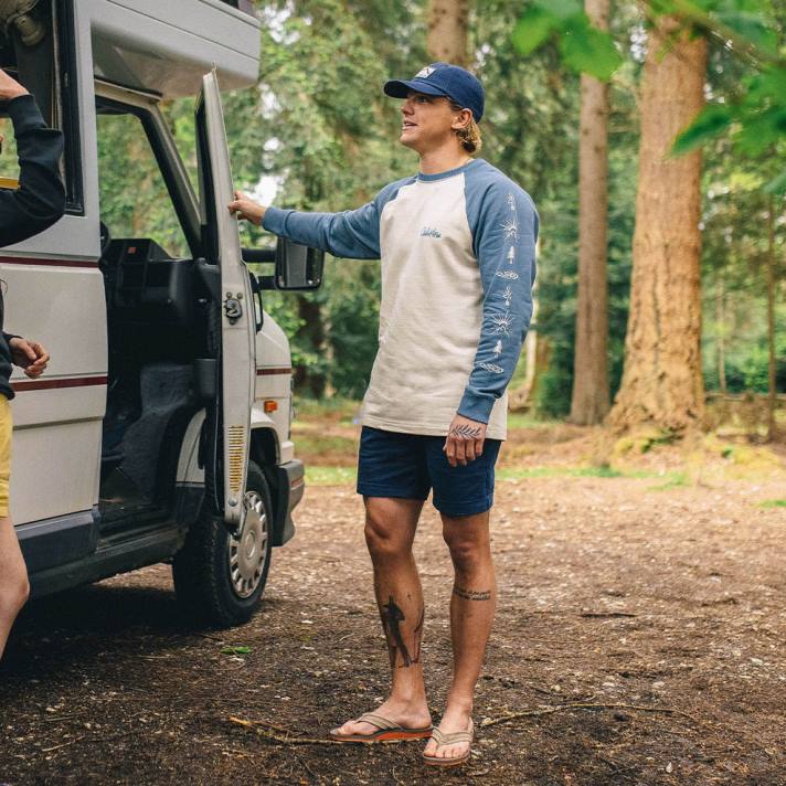 Passenger Männer OSC-Sweatshirt aus recycelter Baumwolle, Birke 0BP2119 Kleidung Birke