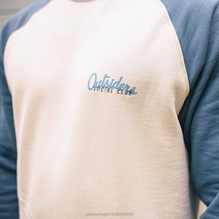 Passenger Männer OSC-Sweatshirt aus recycelter Baumwolle, Birke 0BP2119 Kleidung Birke