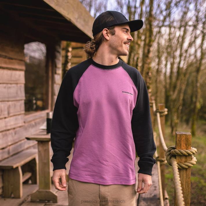 Passenger Männer Tourer recyceltes Sweatshirt schwarz 0BP2107 Kleidung Schwarz