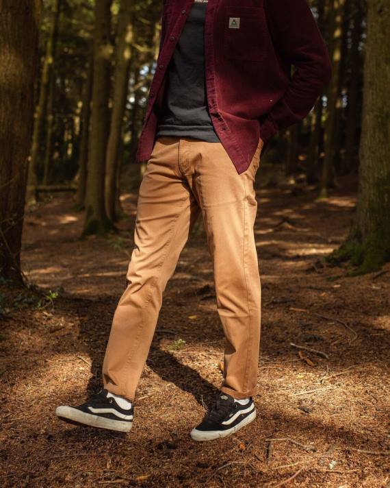 Passenger Männer 365 5-Pocket-Hose Kokosnuss 0BP2333 Kleidung Kokosnuss