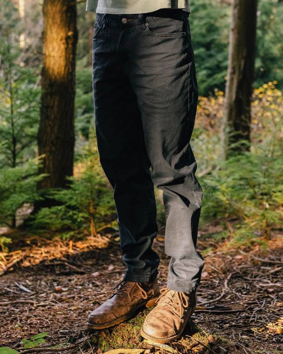 Passenger Männer 365 5-Pocket-Hose schwarz 0BP2332 Kleidung Schwarz