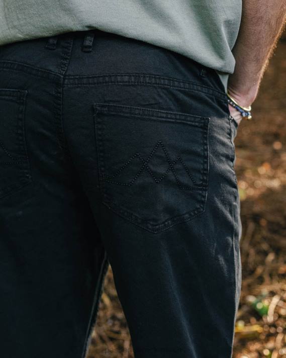 Passenger Männer 365 5-Pocket-Hose schwarz 0BP2332 Kleidung Schwarz