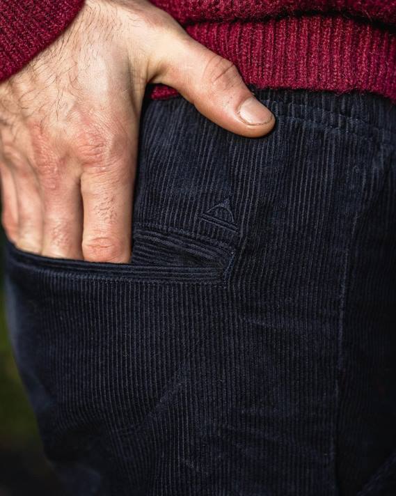 Passenger Männer Abenteurer-Cordhose in tiefem Marineblau 0BP2331 Kleidung Marine