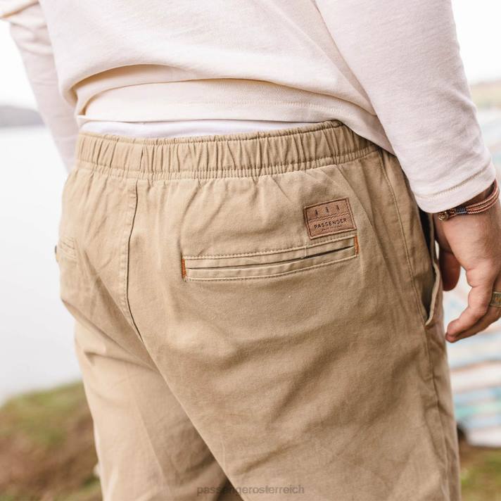 Passenger Männer All-Adventure-Hose aus Bio-Baumwolle in Chinchilla-Braun 0BP2340 Kleidung braun