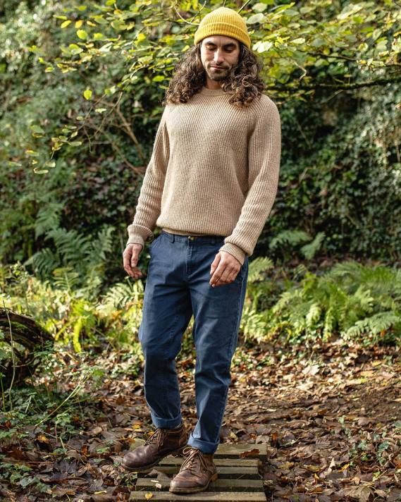 Passenger Männer Hose aus 365er Bio-Baumwolle in dunklem Denim 0BP2330 Kleidung Denim