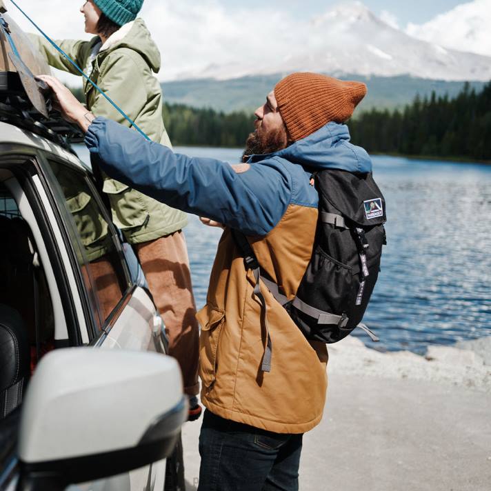 Passenger Männer Baltische recycelte Jacke in Fähnrichblau/Gummi 0BP2182 Kleidung Blau