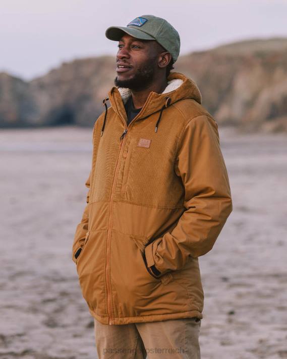 Passenger Männer Freiheit recycelte Jacke Kokosnuss 0BP2154 Kleidung Kokosnuss