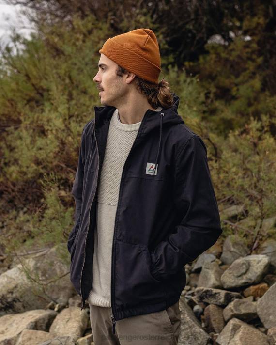 Passenger Männer Horizon-Jacke in verblasstem Schwarz 0BP2157 Kleidung Schwarz