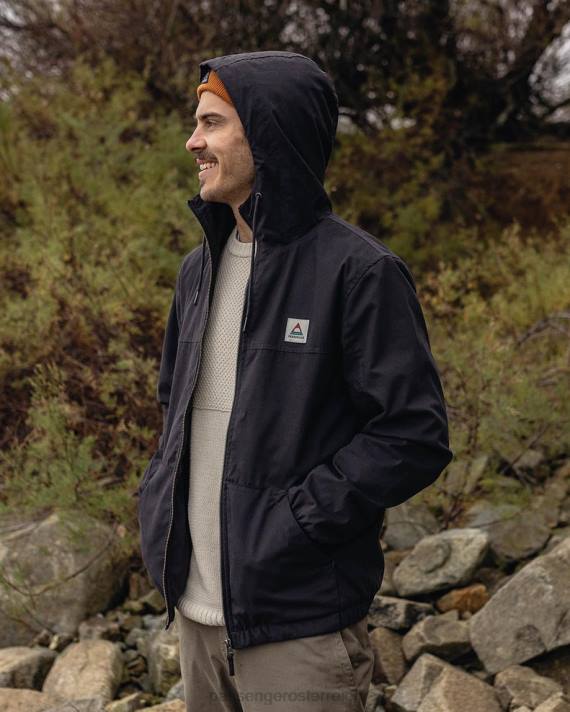 Passenger Männer Horizon-Jacke in verblasstem Schwarz 0BP2157 Kleidung Schwarz