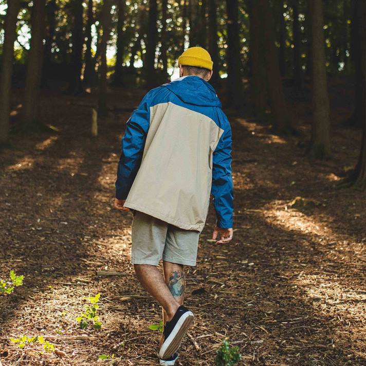 Passenger Männer Norcal recycelte wasserdichte Jacke Chinchillabraun 0BP2191 Kleidung braun