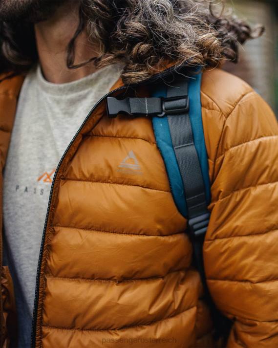 Passenger Männer Roamer recycelte isolierte Jacke glasierter Ingwer 0BP2155 Kleidung glasiert