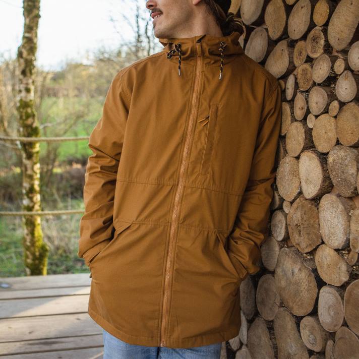 Passenger Männer Trip recycelter, leichter Anorak aus Gummi 0BP2183 Kleidung Gummi