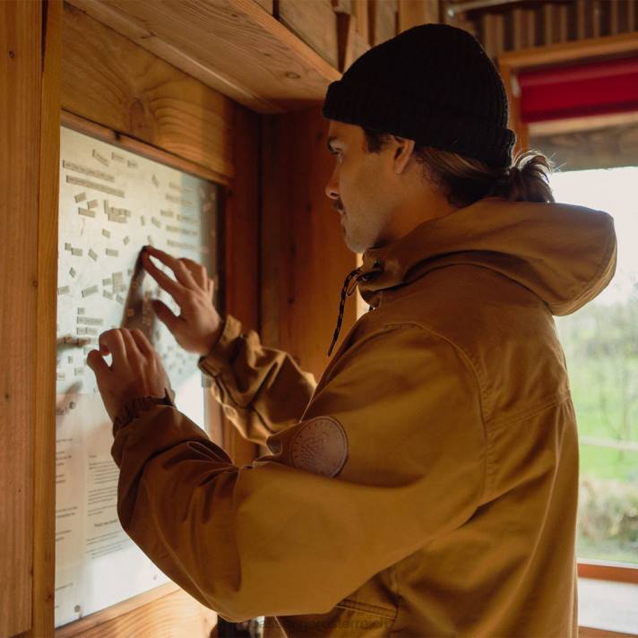 Passenger Männer Trip recycelter, leichter Anorak aus Gummi 0BP2183 Kleidung Gummi