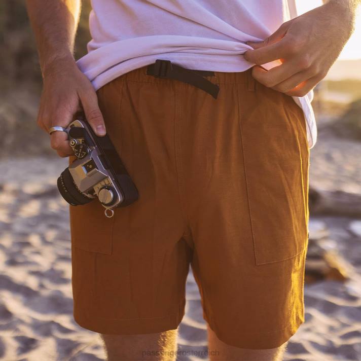 Passenger Männer Abenteuer-Allzweck-Kurzglasur-Ingwer 0BP2281 Kleidung glasiert