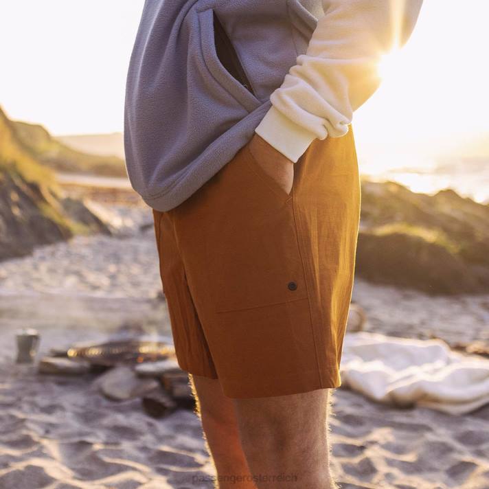 Passenger Männer Abenteuer-Allzweck-Kurzglasur-Ingwer 0BP2281 Kleidung glasiert