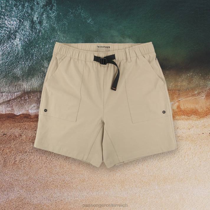Passenger Männer Adventure Allzweck-Shorts in Chinchillabraun 0BP2325 Kleidung braun