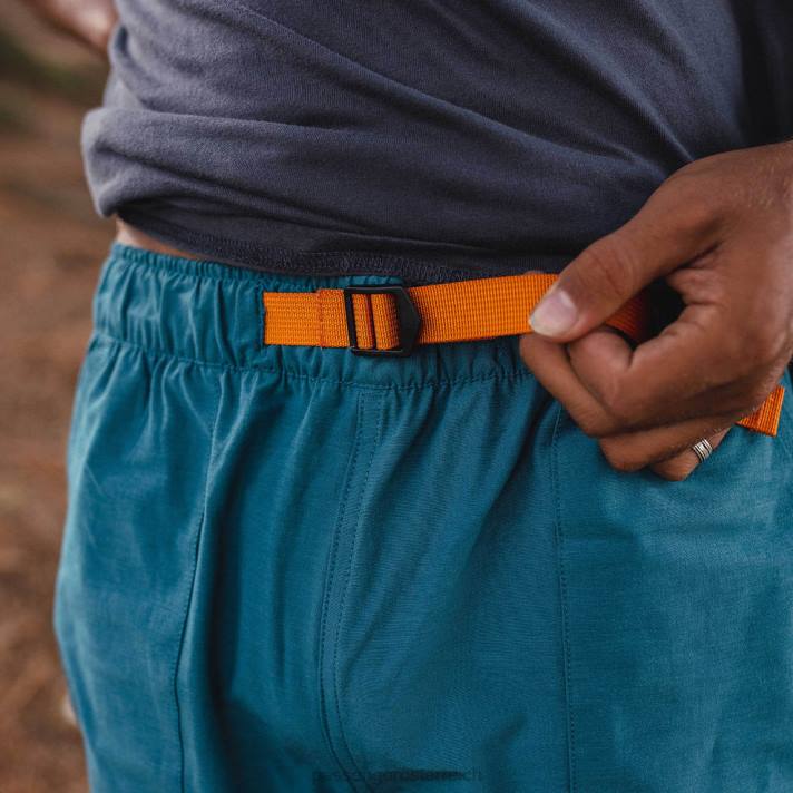 Passenger Männer Adventure Bio-Allzweck-Shorts in blauer Koralle 0BP2321 Kleidung Blau