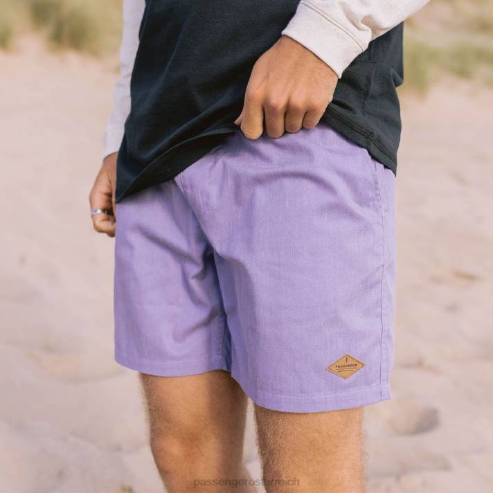 Passenger Männer Backcountry-Shorts Kreideviolett 0BP2297 Kleidung violett