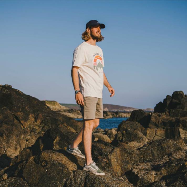 Passenger Männer Drifter Walk Short Taupe 0BP2298 Kleidung Taupe