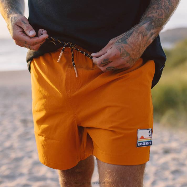Passenger Männer Ponoma Allzweck-Badeshorts Sunrise Orange 0BP2282 Kleidung orange