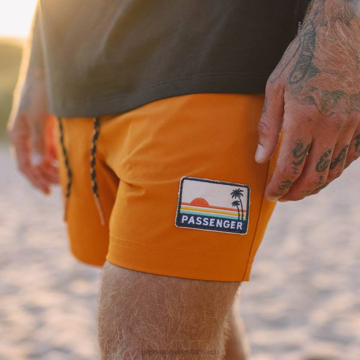 Passenger Männer Ponoma Allzweck-Badeshorts Sunrise Orange 0BP2282 Kleidung orange