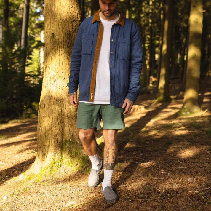 Passenger Männer Reisehanf, Allzweck, kurzes Blattgrün 0BP2306 Kleidung Grün