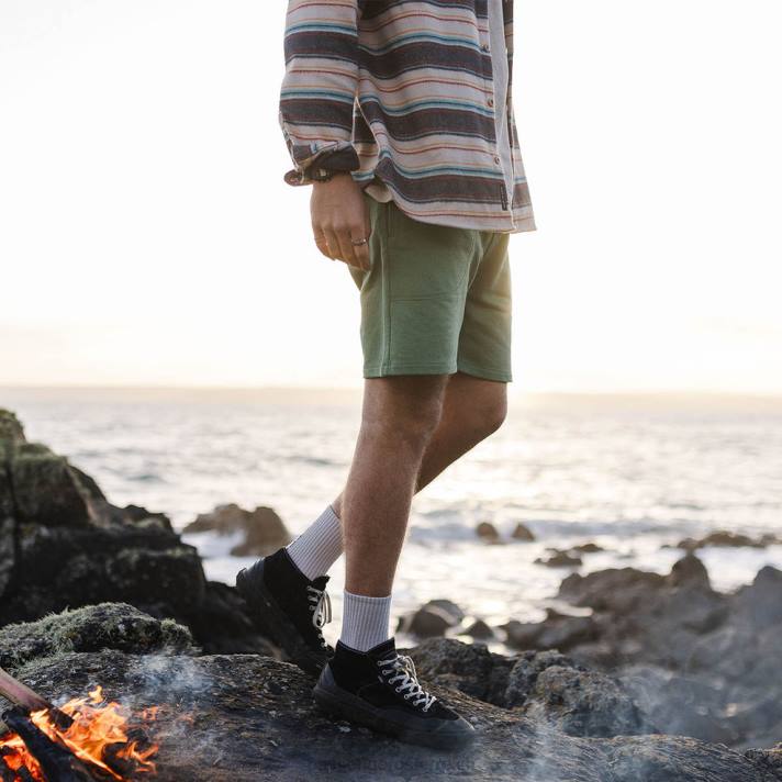 Passenger Männer Sacramento Hanf Jog Short Dark Ivy 0BP2326 Kleidung Efeu