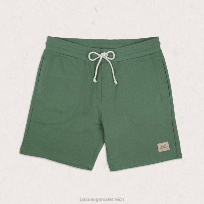 Passenger Männer Sacramento Hanf Jog Short Dark Ivy 0BP2326 Kleidung Efeu