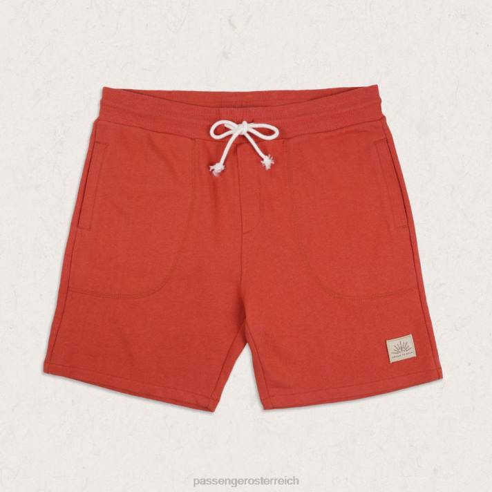 Passenger Männer Sacramento Hanf Jog Short Hot Sauce 0BP2327 Kleidung heiß