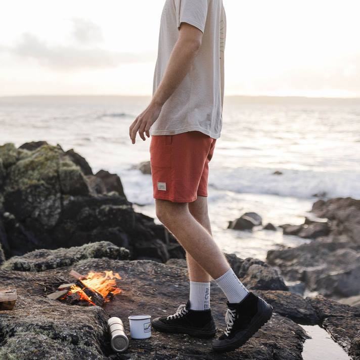 Passenger Männer Sacramento Hanf Jog Short Hot Sauce 0BP2327 Kleidung heiß