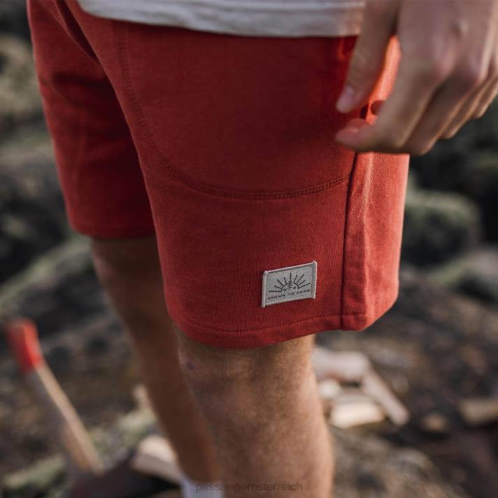 Passenger Männer Sacramento Hanf Jog Short Hot Sauce 0BP2327 Kleidung heiß