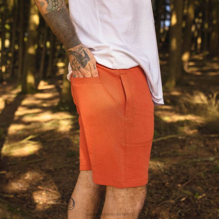 Passenger Männer Sacramento Hanf Jog Short Hot Sauce 0BP2327 Kleidung heiß