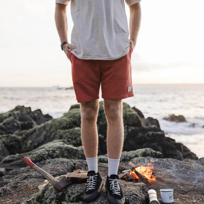 Passenger Männer Sacramento Hanf Jog Short Hot Sauce 0BP2327 Kleidung heiß