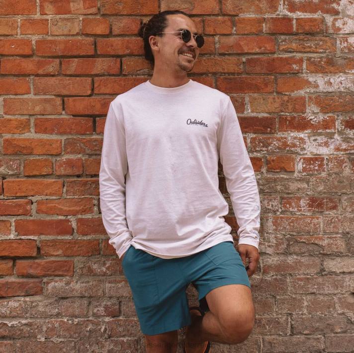 Passenger Männer OSC-T-Shirt aus recycelter Baumwolle, Birke 0BP2219 Kleidung Birke