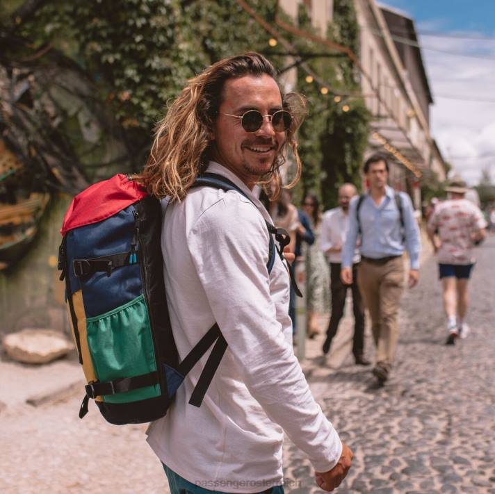 Passenger Männer OSC-T-Shirt aus recycelter Baumwolle, Birke 0BP2219 Kleidung Birke