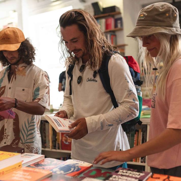 Passenger Männer OSC-T-Shirt aus recycelter Baumwolle, Birke 0BP2219 Kleidung Birke