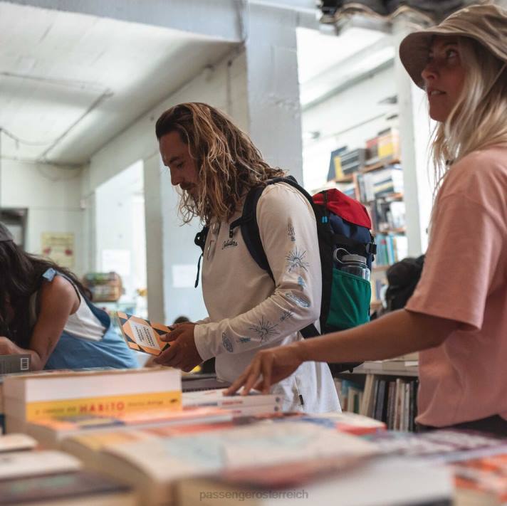Passenger Männer OSC-T-Shirt aus recycelter Baumwolle, Birke 0BP2219 Kleidung Birke