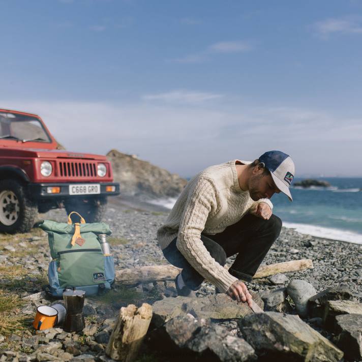 Passenger Männer Drifter Strickpullover Haferflocken 0BP2206 Kleidung Haferflocken