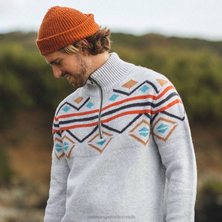 Passenger Männer Ember Strickpullover Birke 0BP2203 Kleidung Birke