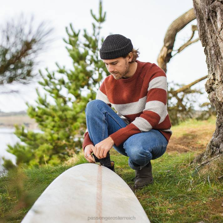 Passenger Männer Kananaskis Strickpullover rostrot 0BP2210 Kleidung rostrot