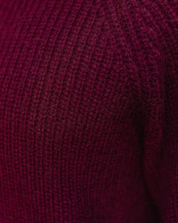 Passenger Männer Offshore-Recycling-Strickpullover in Weinrot 0BP2200 Kleidung Wein