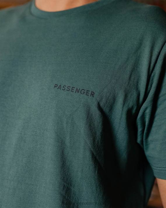 Passenger Männer Made to Roam T-Shirt aus recycelter Baumwolle Deep Ocean 0BP2369 Kleidung Ozean
