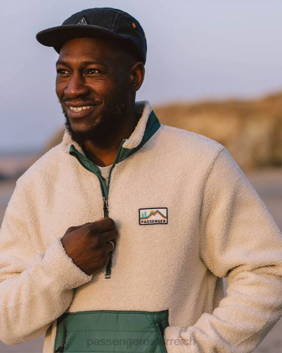 Passenger Männer Oceanside recyceltes, mit Polar gefüttertes Sherpa-Fleece aus Birke 0BP255 Kleidung Birke